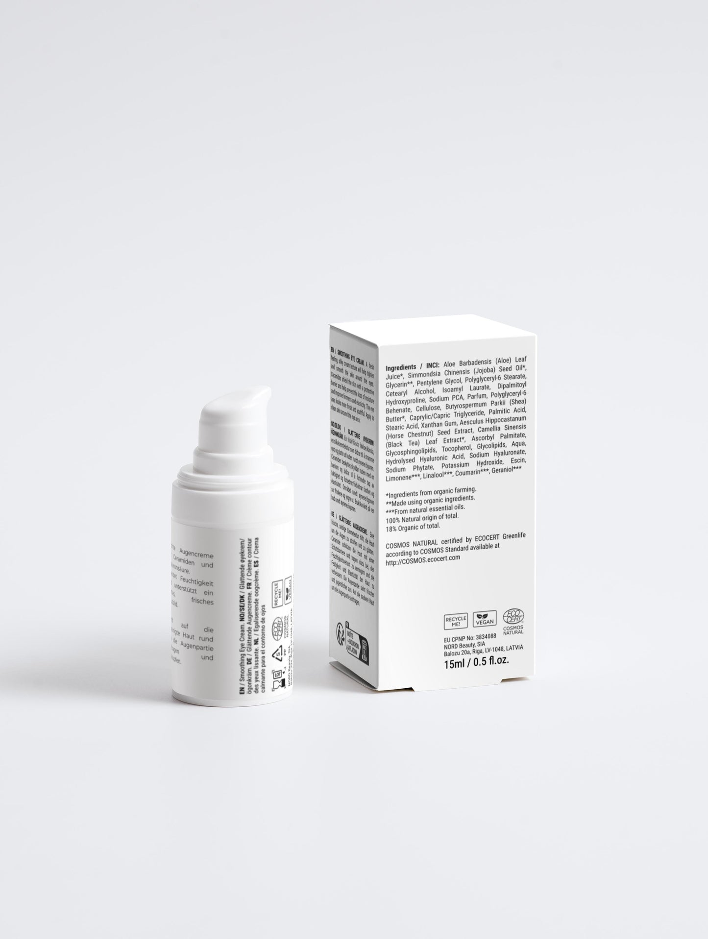 Smoothing Eye Cream - Lightweight Hydrating Eye Care