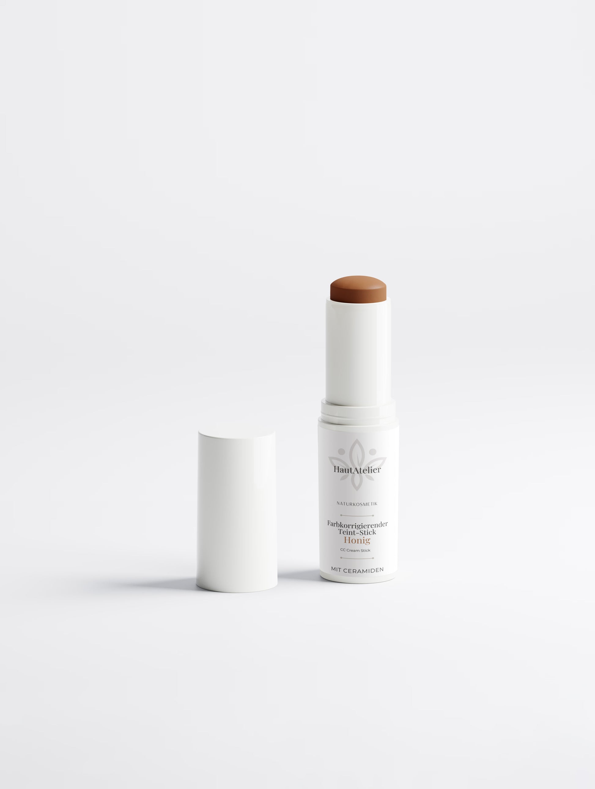 HautAtelier - Naturkosmetik I Farbkorrigierender Teint-Stick - Honig (30 Tan) mit LSF30
