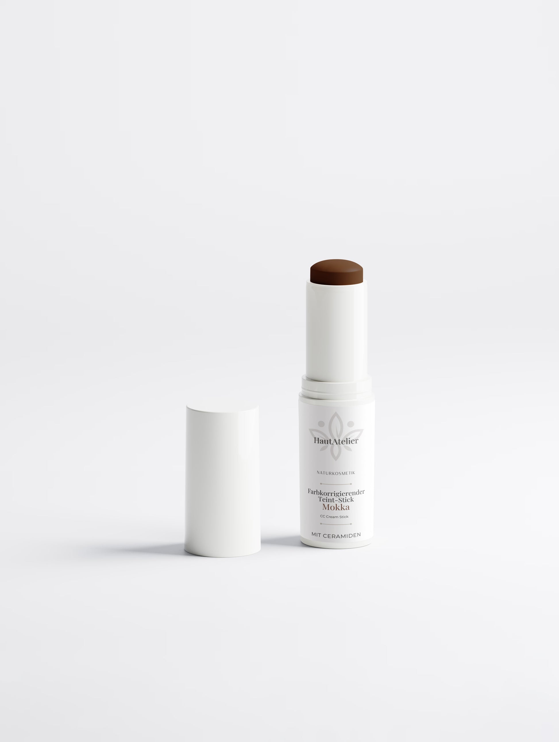 HautAtelier - Naturkosmetik I Farbkorrigierender Teint-Stick - Mokka (35 Deep) mit LSF30