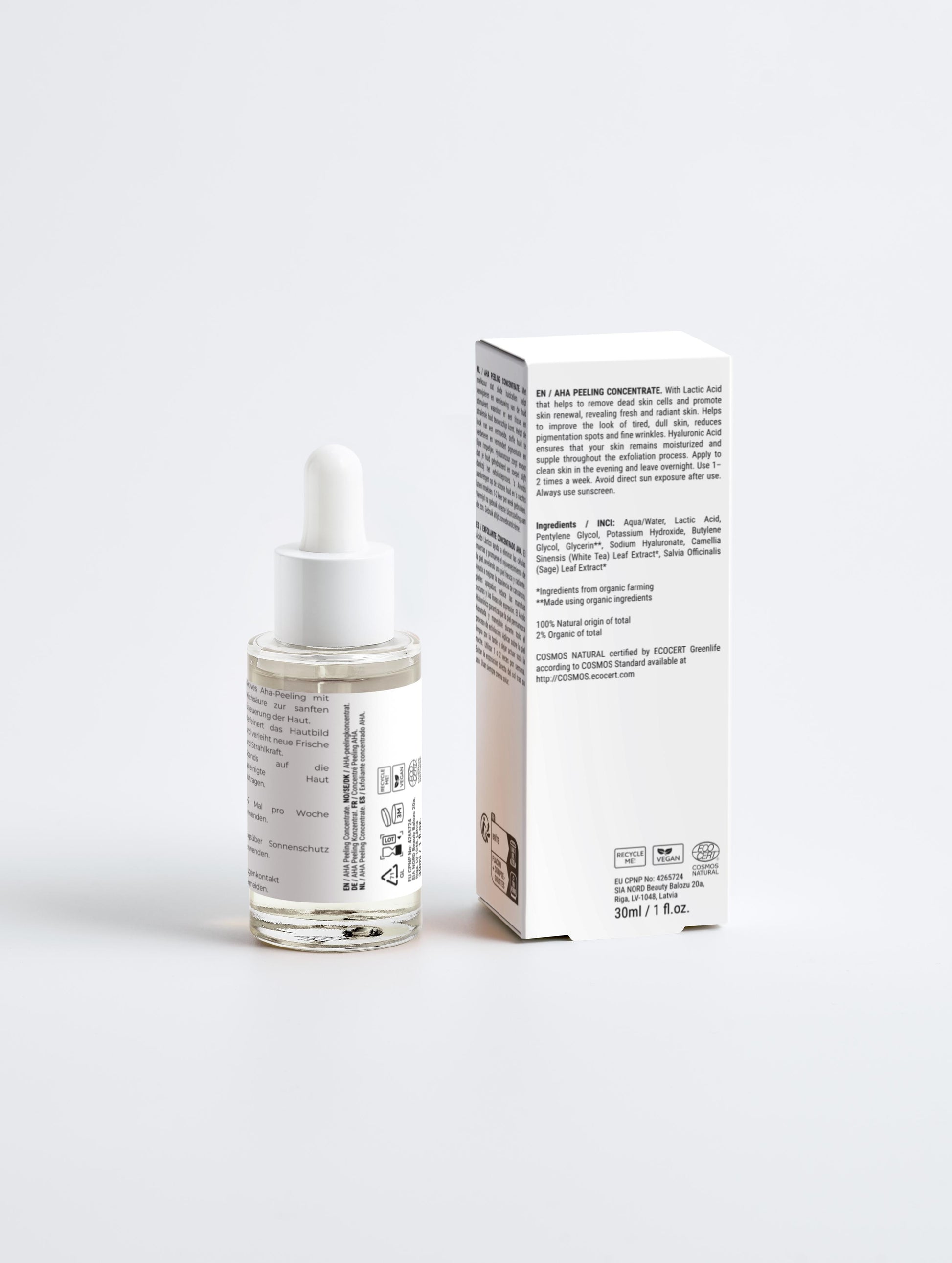 lasting lines - Zertifizierte Naturkosmetik - AHA Peeling - Overnight Exfoliant