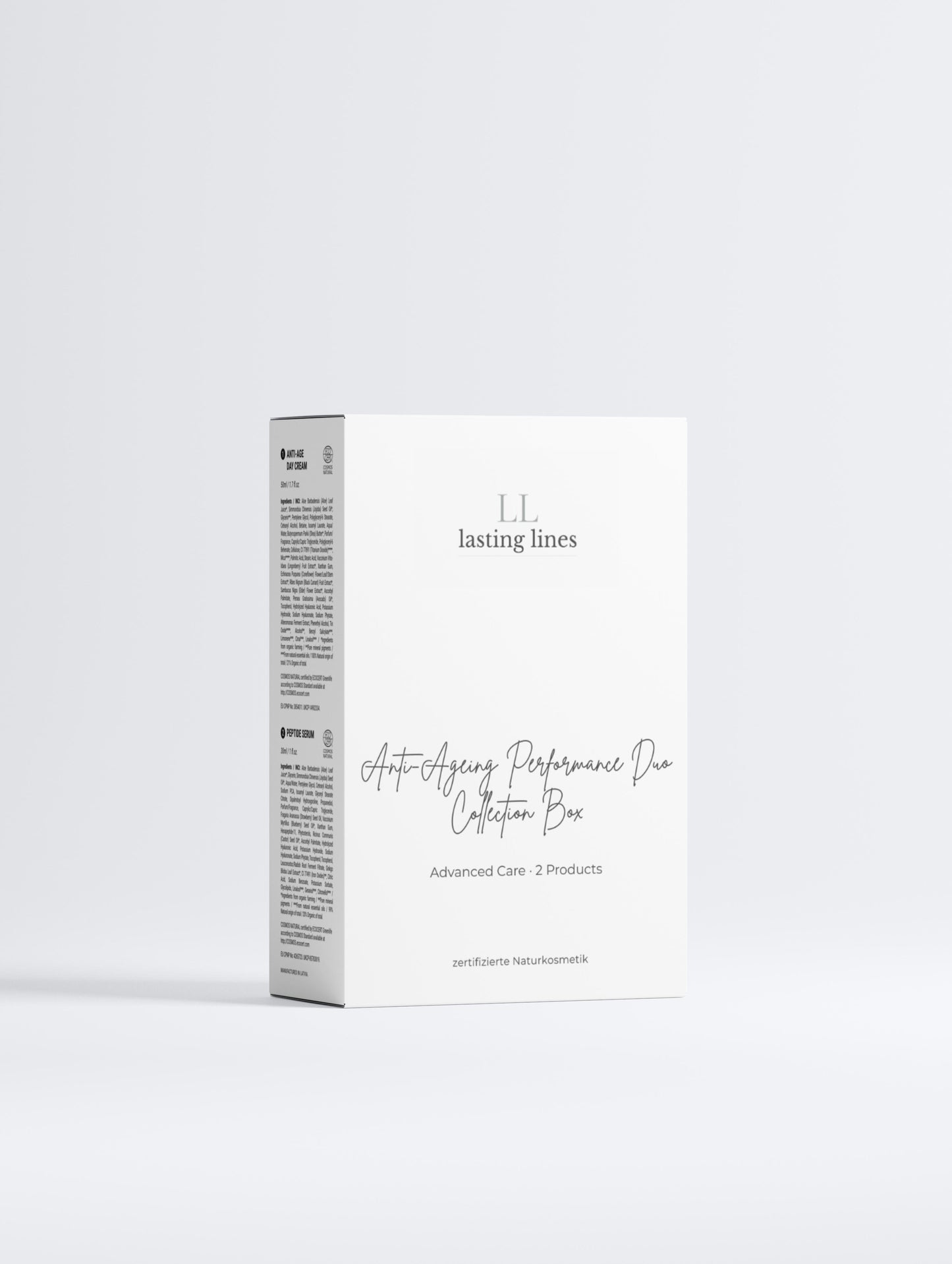 lasting lines - Zertifizierte Naturkosmetik - Anti-Ageing Performance Duo - Collection Box - Advanced Care · 2 Products