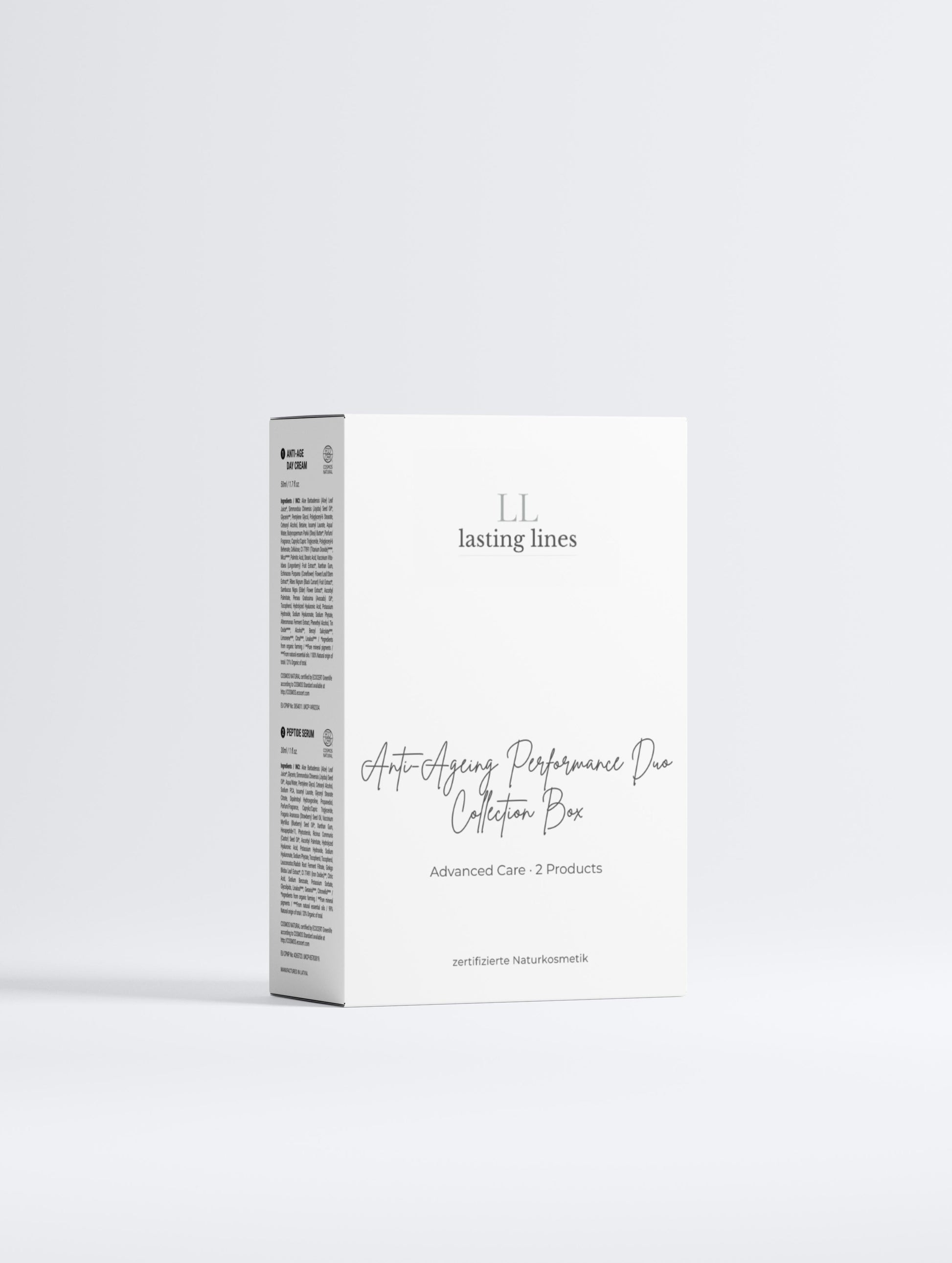 lasting lines - Zertifizierte Naturkosmetik - Anti-Ageing Performance Duo - Collection Box - Advanced Care · 2 Products