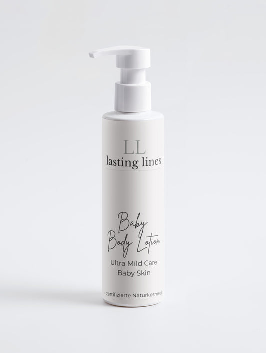 lasting lines - Zertifizierte Naturkosmetik - Baby Body Lotion - Ultra Mild Care