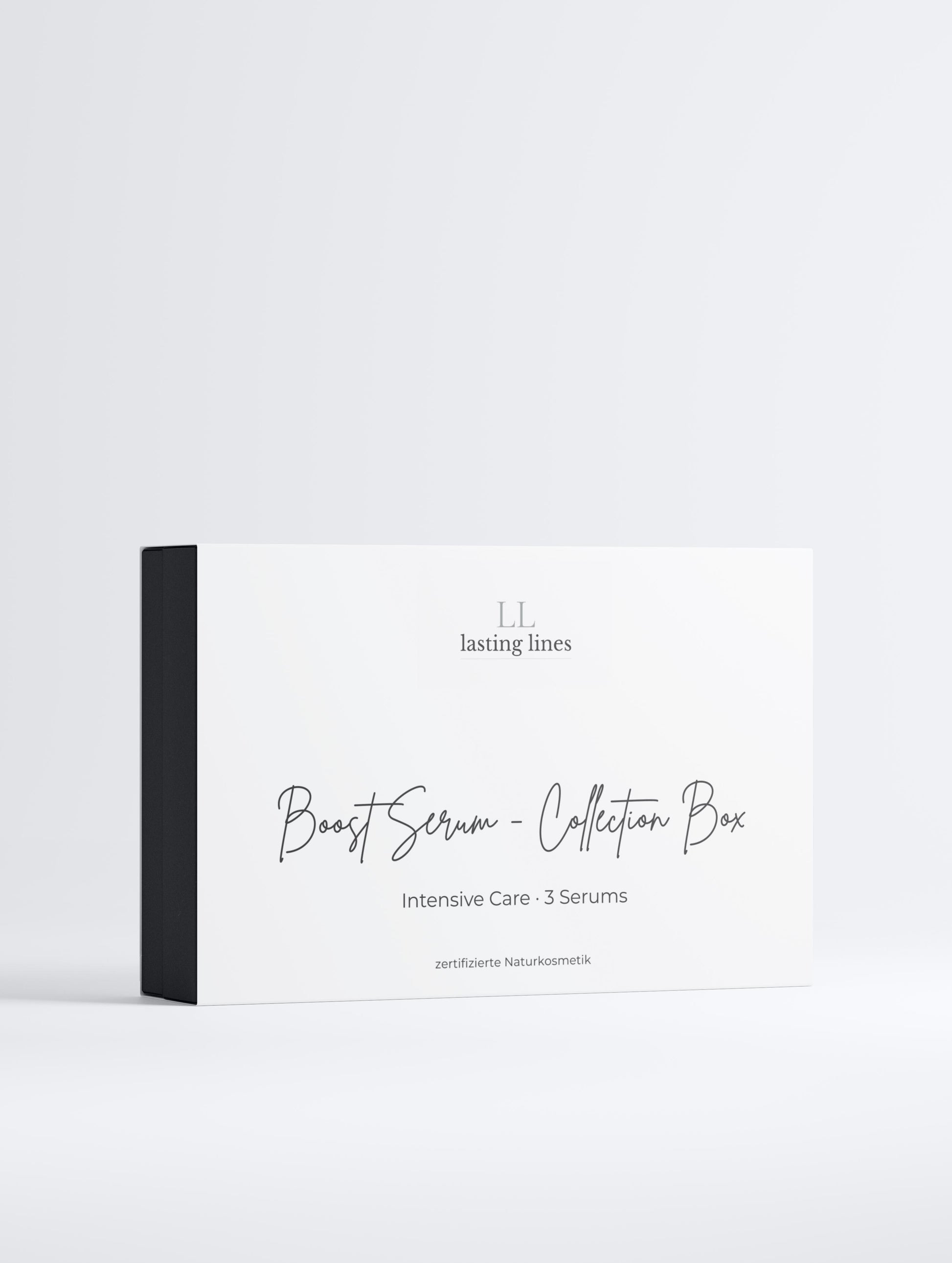 lasting lines - Zertifizierte Naturkosmetik - Boost Serum - Collection Box - Intensive Care - 3 Serums
