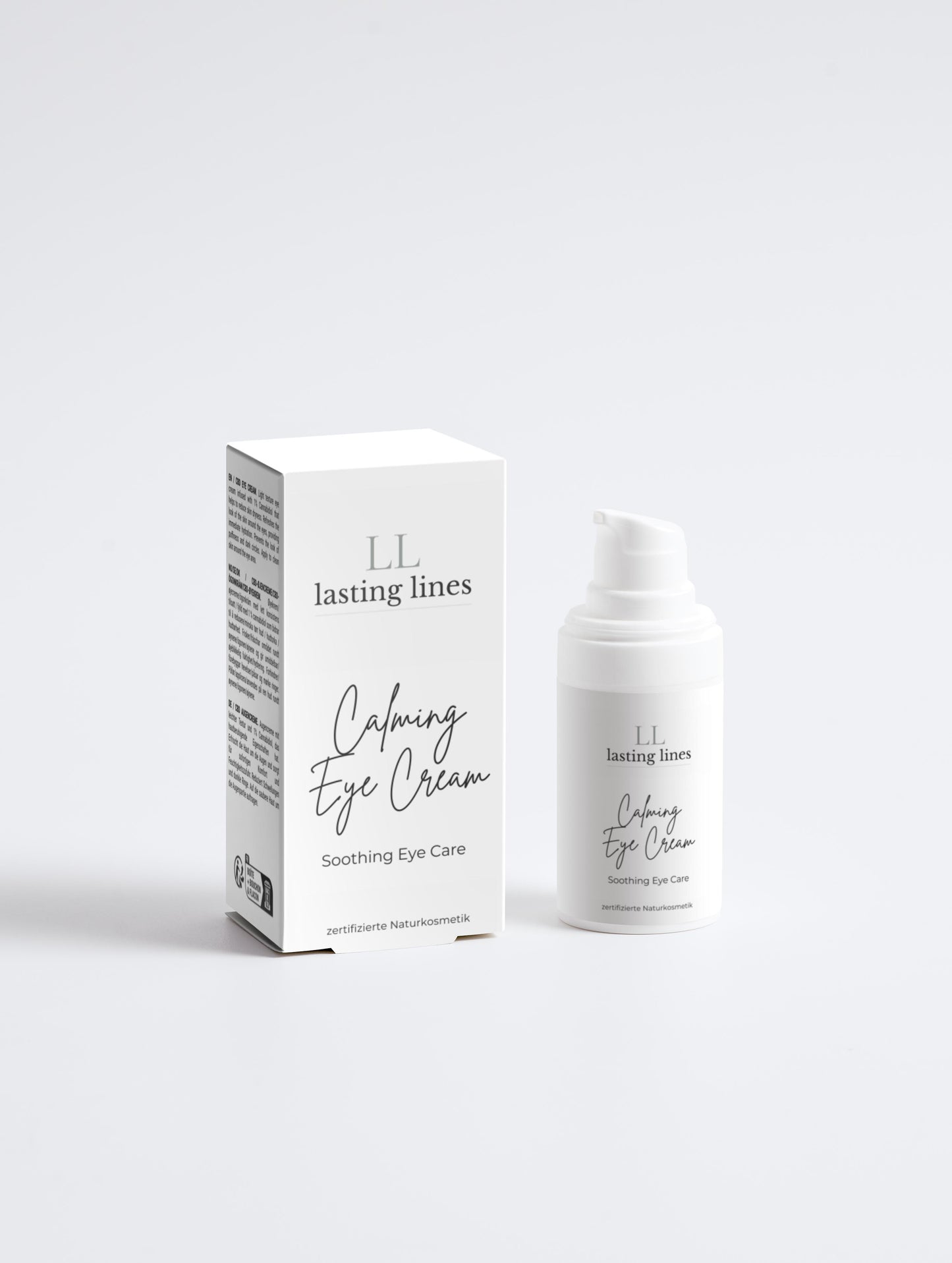 lasting lines - Zertifizierte Naturkosmetik - Calming Eye Cream - Soothing Eye Care