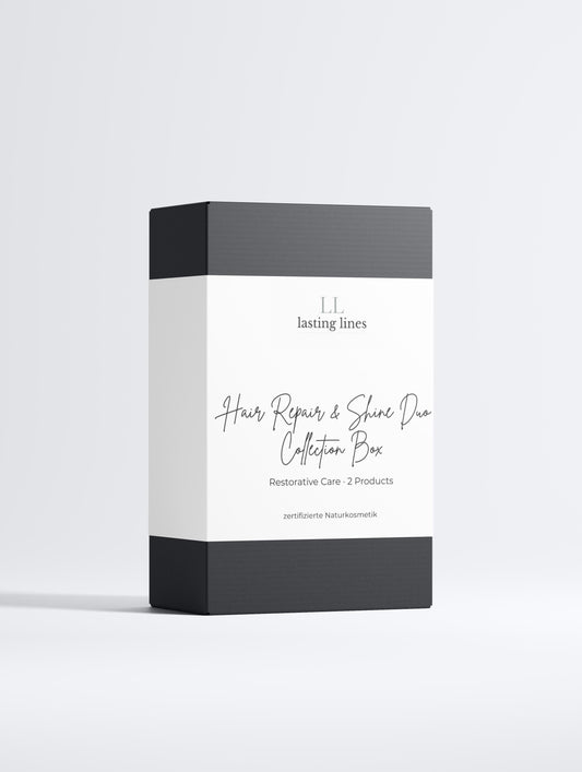 lasting lines - Zertifizierte Naturkosmetik - Hair Repair & Shine Duo - Collection Box - Restorative Care · 2 Products