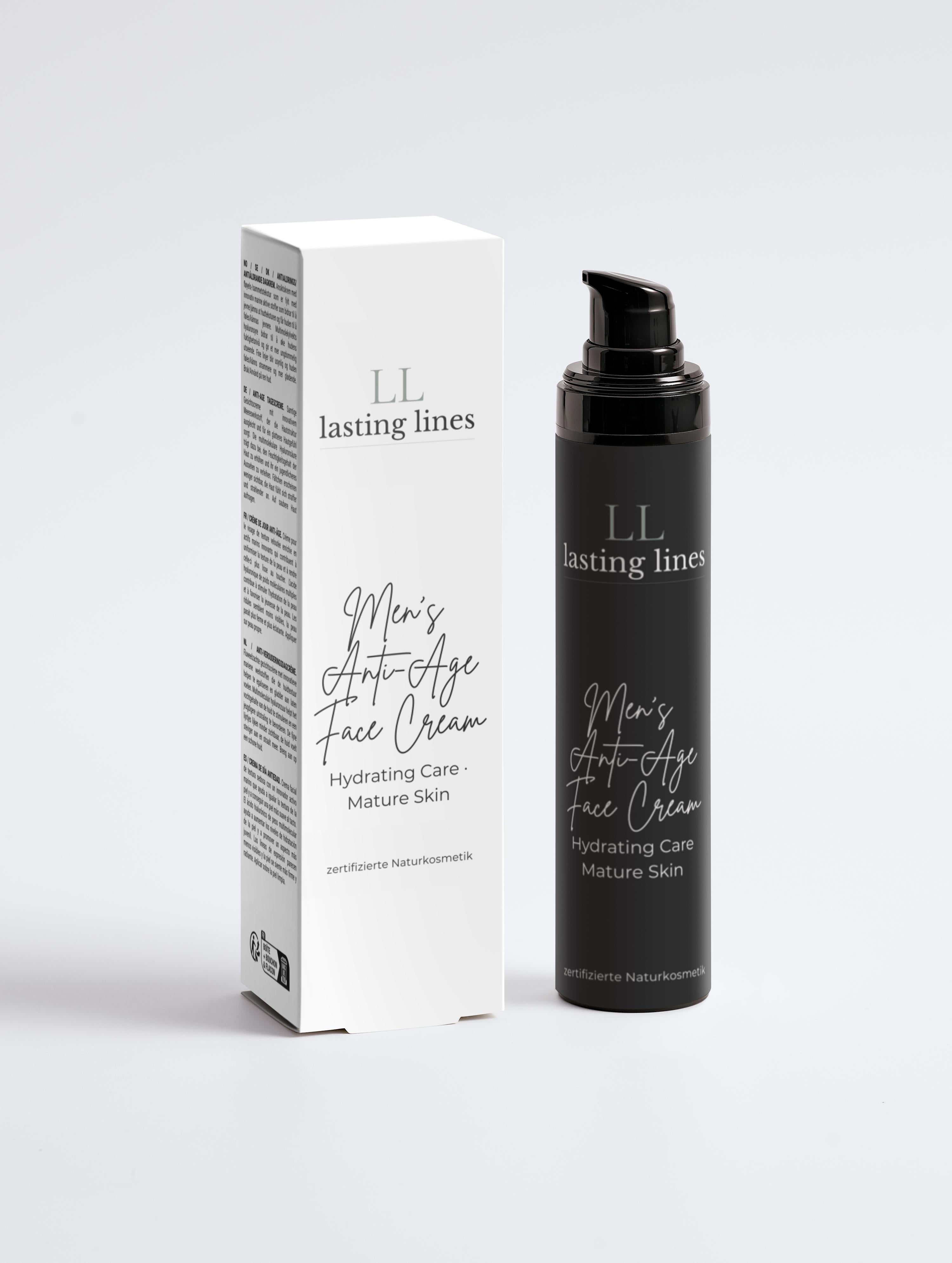 lasting lines - Zertifizierte Naturkosmetik - Men’s Anti-Age Face Cream - Hydrating Cream