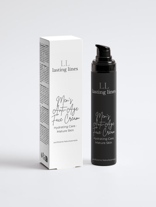 lasting lines - Zertifizierte Naturkosmetik - Men’s Anti-Age Face Cream - Hydrating Cream