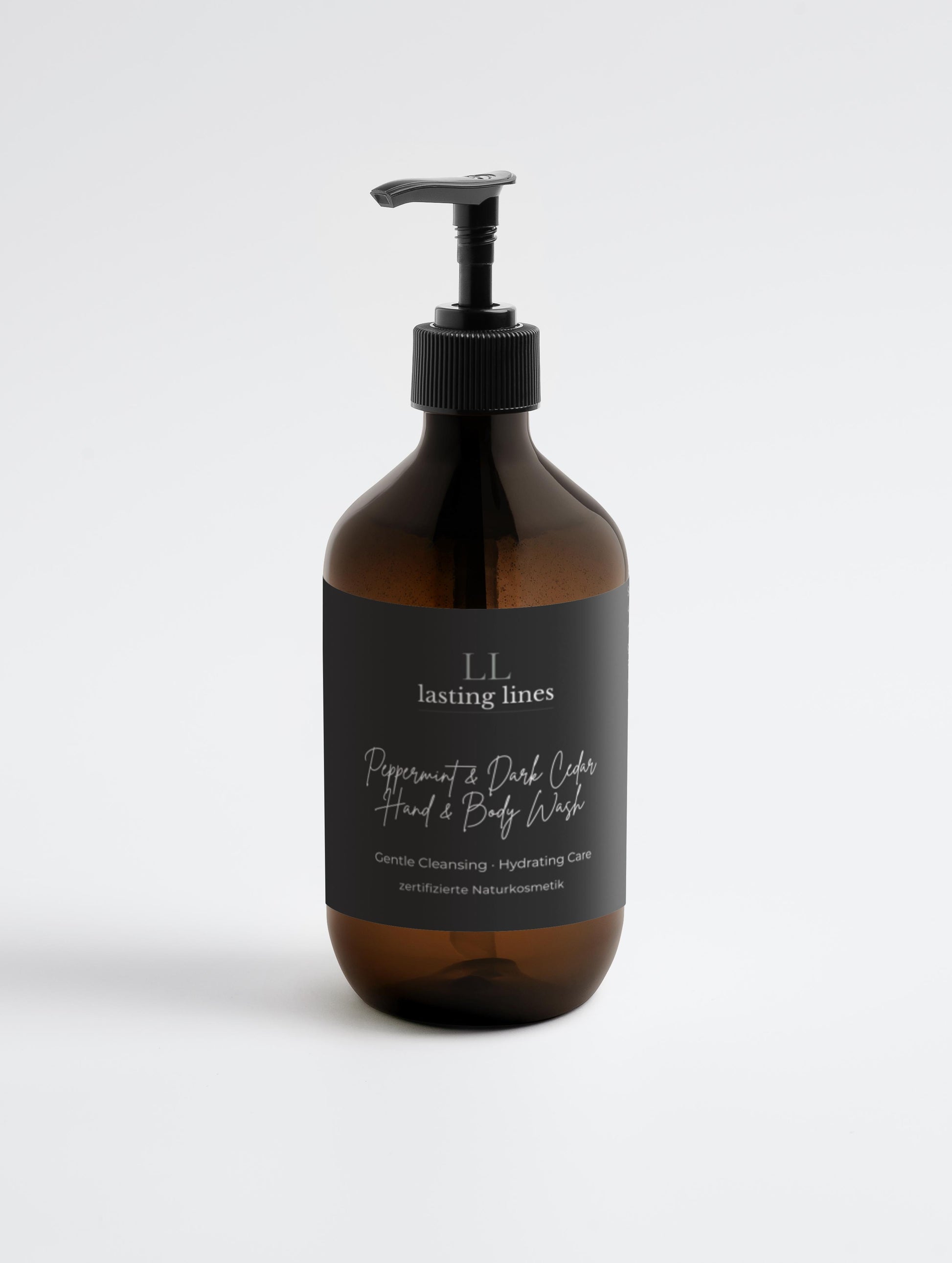 lasting lines - Zertifizierte Naturkosmetik - Peppermint & Dark Cedar Hand & Body Wash - Gentle Cleansing