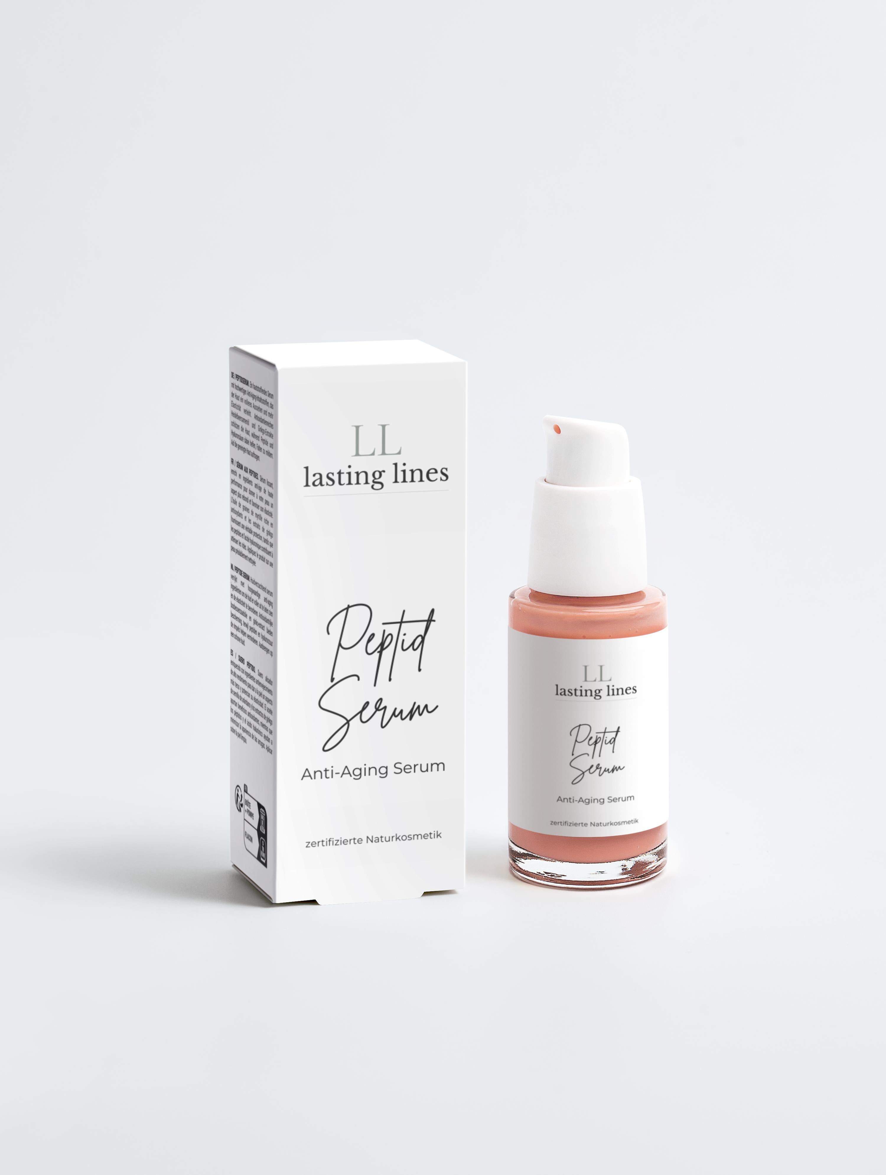 lasting lines - Zertifizierte Naturkosmetik - Peptid Serum - Anti-Aging Serum
