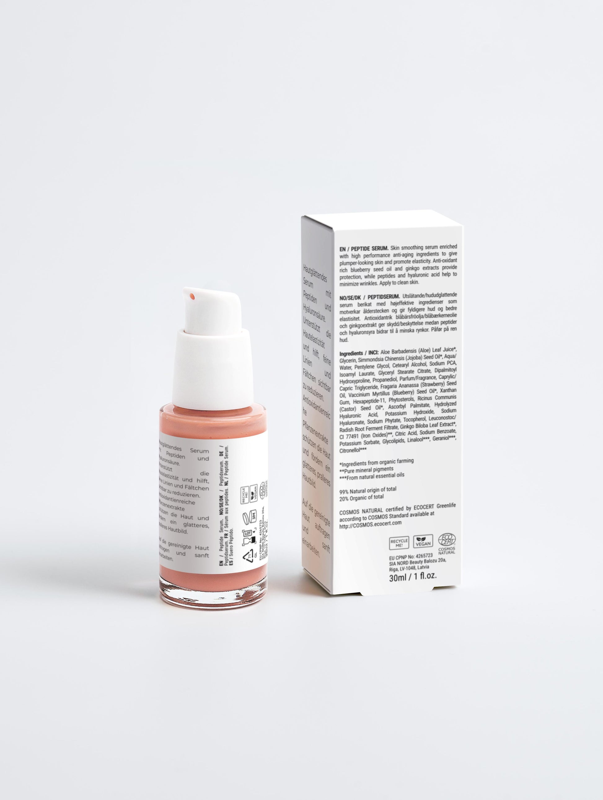 lasting lines - Zertifizierte Naturkosmetik - Peptid Serum - Anti-Aging Serum