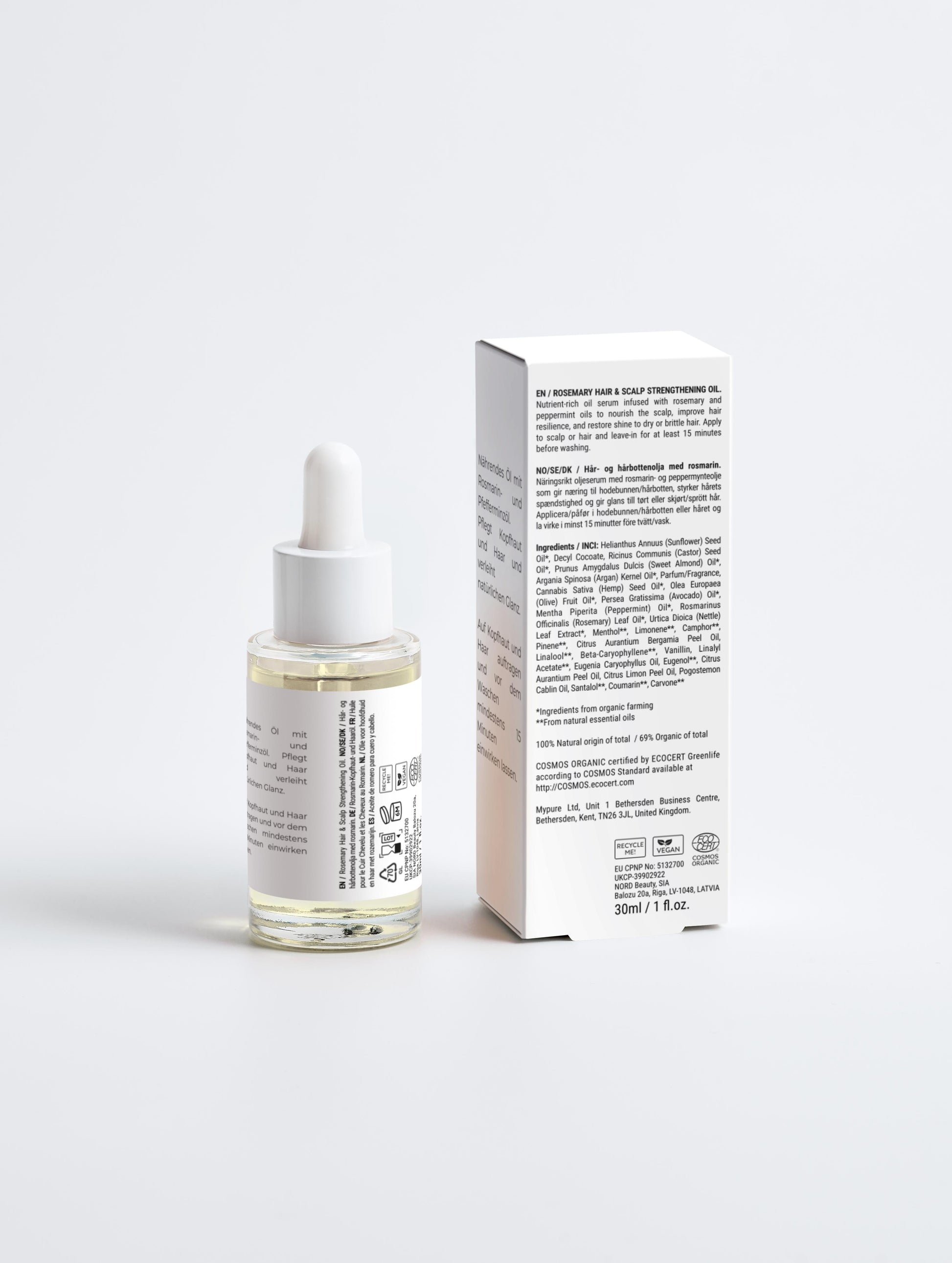 lasting lines - Zertifizierte Naturkosmetik - Rosemary Scalp & Hair Oil