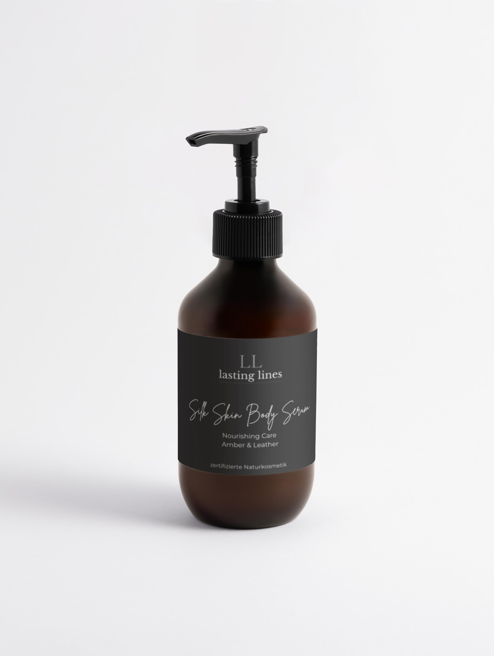 lasting_lines_-_Zertifizierte_Naturkosmetik_-_Silk_Skin_Body_Serum_-_Fast_Absorbing_Care_-_Amber_Leather