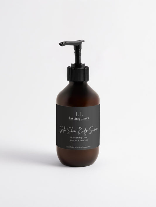 lasting_lines_-_Zertifizierte_Naturkosmetik_-_Silk_Skin_Body_Serum_-_Fast_Absorbing_Care_-_Amber_Leather