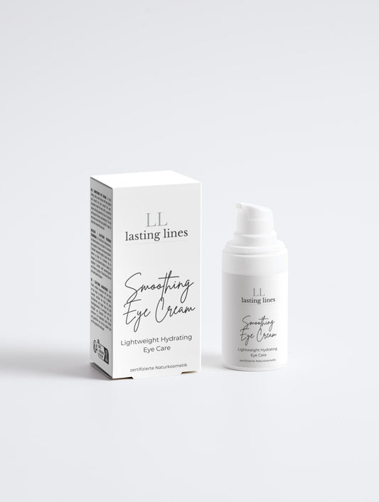 lasting lines - Zertifizierte Naturkosmetik - Smoothing Eye Cream - Lightweight Hydrating Eye Care
